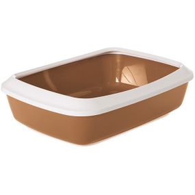 Туалет для котів Savic Iriz Nordic Litter Tray, 50 см х 37 см х 13 см, коричневий