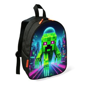 Рюкзак Minecraft Кріпер дитячий шкільний/міський 34х27х13 см для хлопчика (02434)