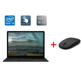 Ультрабук Microsoft Surface Laptop 5 / 13.5" (2256x1504) IPS Touch / Intel Core i5-1245U (10 (12) ядер по 1.2 - 4.4 GHz) / 16 GB DDR5 / 256 GB SSD / Intel Iris Xe Graphics / WebCam / USB Type-C б/у + Подарок Беспроводная мышь / USB
