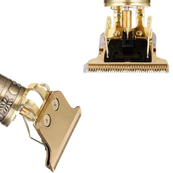 Машинка для стрижки волосся професійна триммер для бороди окантувальна машинка Shuke 3W SK-8017 | Зображення 8