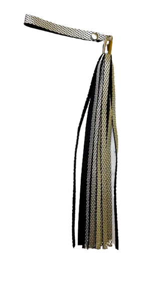 Кнут кожа цвет металл - обычный 30см sexstyle