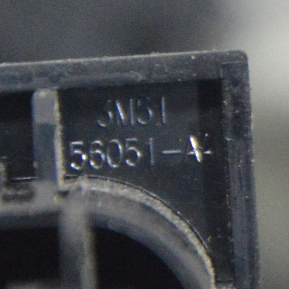 Заглушка торпедо Ford Transit VI 2006-2014 Накладка панелі кнопок Форд Транзит 6 3M5156051AA | Зображення 2