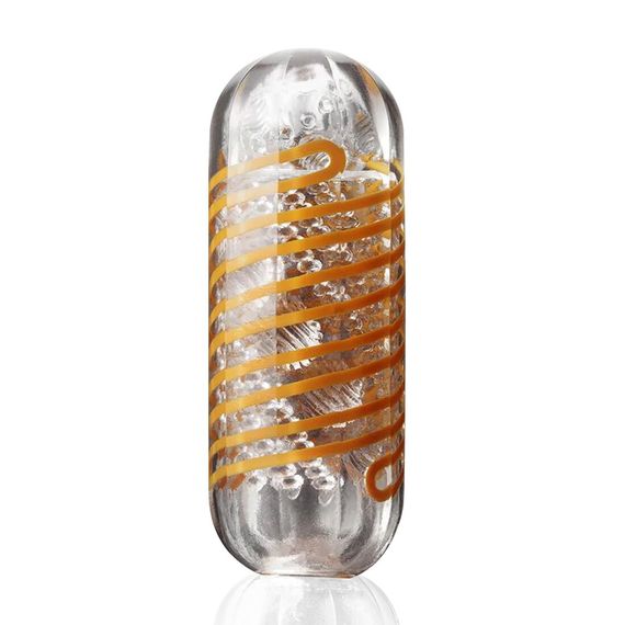 Мастурбатор Tenga Spinner з пружною стимулюючою спіраллю всередині, 05 Beads