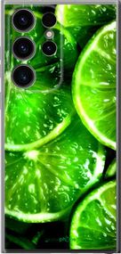 Чохол на Samsung Galaxy S24 Ultra Зелені часточки лимона "852u-3389-2448"