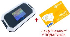 4G роутер Olax Олакс МТ 80 WIFI модем під сім карту акумулятор 3000 mAh два виходи під антену + подарунок сім карта