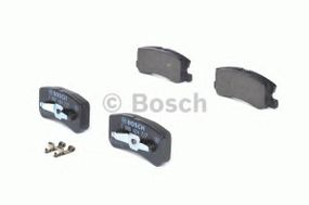 Колодка гальм. диск. MITSUBISHI GRANDIS, PAJERO II (V2_W, V4_W) задн. (вир-во Bosch) BOSCH 0986424717 на MITSUBISHI SHOGUN IV (V8_W, V9_W)