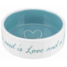 Миска Trixie для собак Pet_s Home бірюзова керамічна 300 мл 12 см