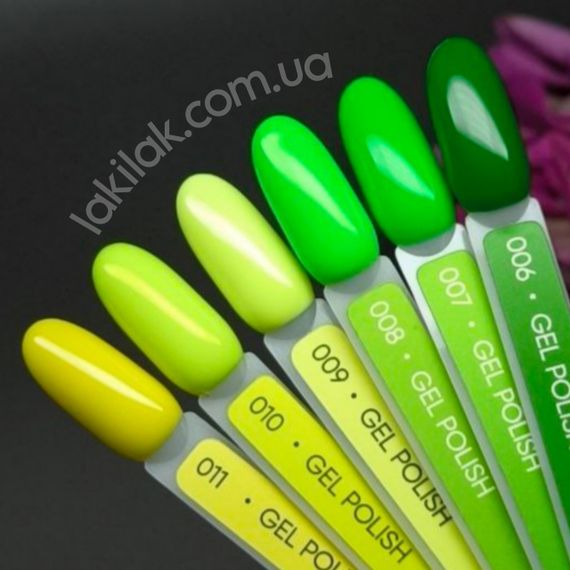 Гель-лак Jerden Proff №07 (яскраво-зелений) 5 мл | Зображення 2