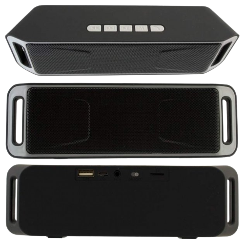 Портативна колонка XPRO G62 10Вт USB, AUX, FM, Bluetooth чорна (ЦУ-00034841) | Зображення 3
