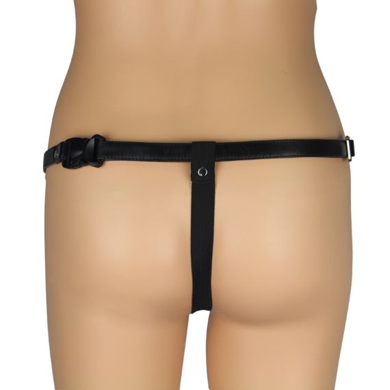 Порожнистий страпон - Unisex Hollow Strap On 6.5" Sex Aura | Зображення 3