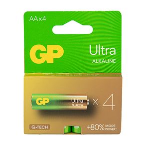 Батарейка GP ULTRA ALKALINE 1,5V (LR6) лужна 15AU21-SB4