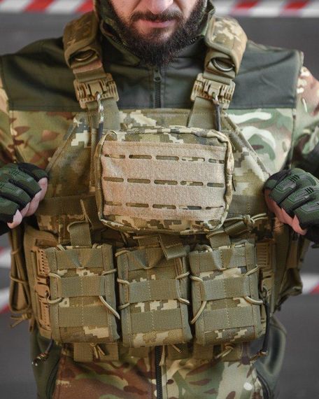 Плитоноска Nixon 4 точки сброса пиксель ВТ6044 | Зображення 1