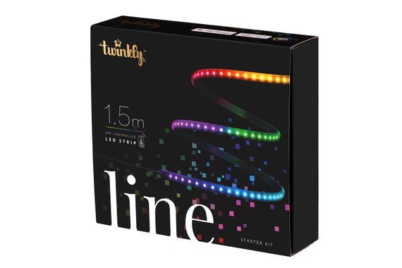 Світлодіодна гірлянда Smart LED Twinkly  Line RGB, підсвічування, Gen II, IP20, довжина 1,5м (TWL100STW-BEU) | Зображення 1