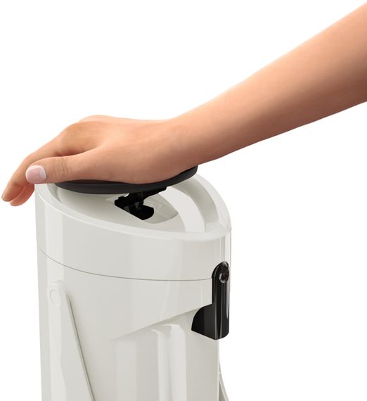 Термос Tefal Ponza Pump, 1.9л, пластик, скло, білий (K3140214) | Зображення 5