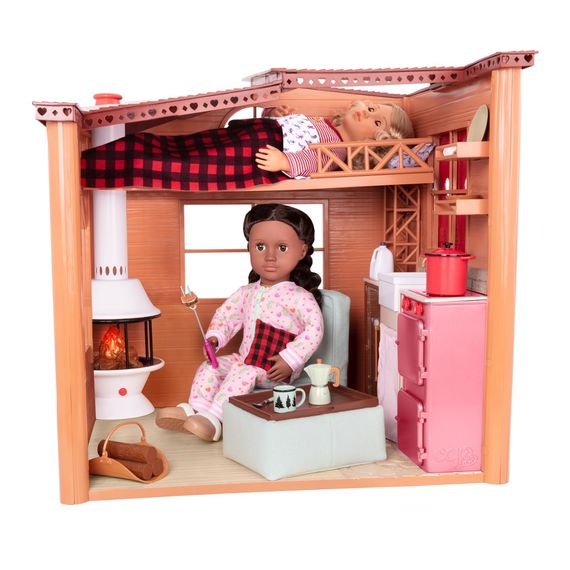 Игровой набор Our Generation Дом с аксессуарами &quot;Cozy Cabin&quot; BD37961 (BD37961) | Зображення 1