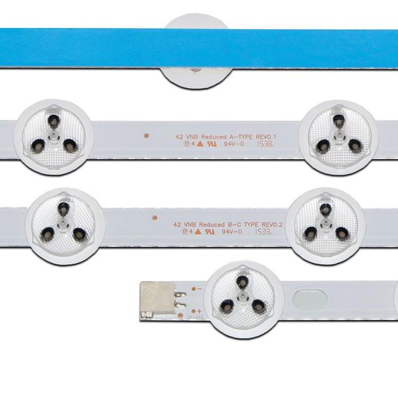LED підсвітка TV 42" 42 VNB Reduced A TYPE REV0.2, VNB REDUCED B-TYPE REV0.1, 42 VNB Reduced B-C TYPE REV0.2 6шт. | Зображення 1