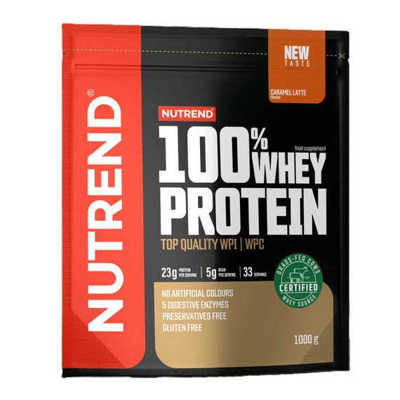 Протеин Nutrend 100% Whey Protein 1000g (Caramel latte)