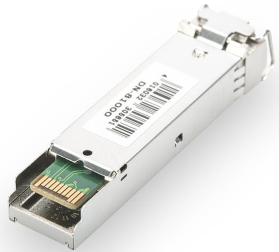 Модуль DIGITUS 1.25 Gbps SFP, 550m, MM, LC Duplex, 1000Base-SX, 850nm (DN-81000) | Зображення 1