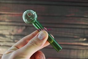 Стеклянная трубка Classic Green Oil