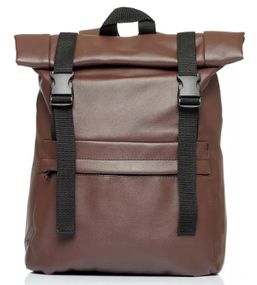 Мужской рюкзак Sambag RollTop Milton шоколадный 41 х 30 х 16 см (24211020)