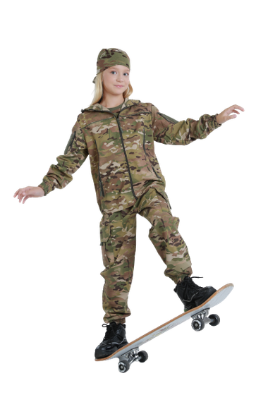 Костюм дитячий камуфляжний Скаут "Мультикам" ARMY KIDS | Зображення 4