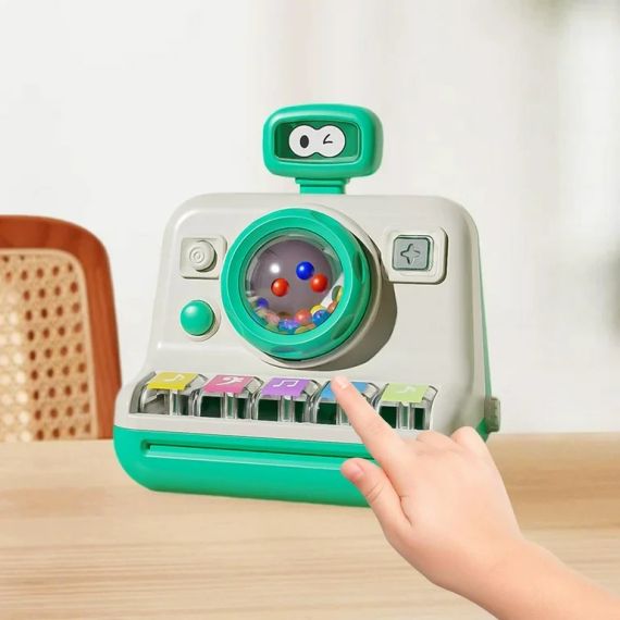 Дитяче електронне міні-піаніно, Іграшка піаніно-пазл для раннього розвитку дітей знижка | Зображення 8