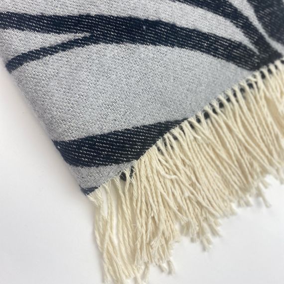 Плед SoundSleep by ANDRE TAN Ранок на Мальдівах бавовняний 140х200 см сірий (2251970798017) | Зображення 6