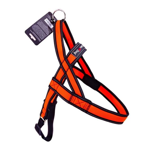 Шлея Alfresco Y неопрен 3.2*75 80-100см, оранжевый