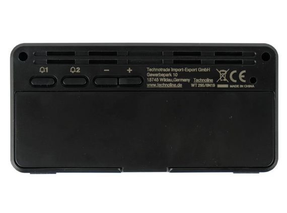 Годинник настільний Technoline WT295 Black (WT295) | Зображення 2