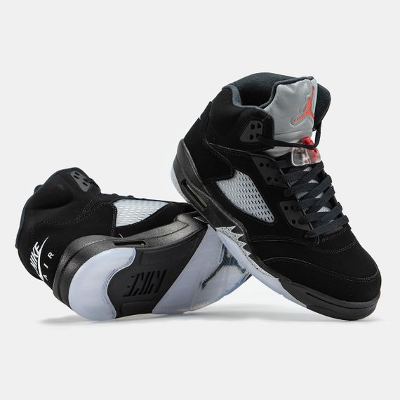 Чоловічі кросівки Air Jordan 5 Black Metallic , В'єтнам 1990 42