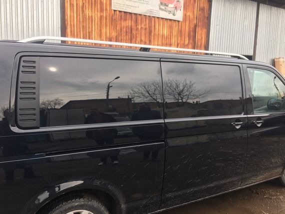 Рейлінги CROWN (сірий мат) Довга база для Volkswagen T5 Caravelle 2004-2010 років | Зображення 3