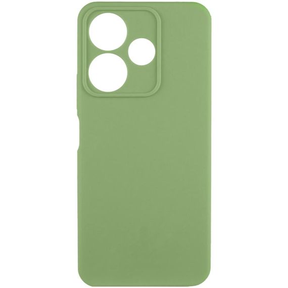 Чохол Silicone Cover Ummi Lakshmi Full Camera (AA) для Xiaomi Redmi 13 4G / Poco M6 4G Зелений / Pistachio