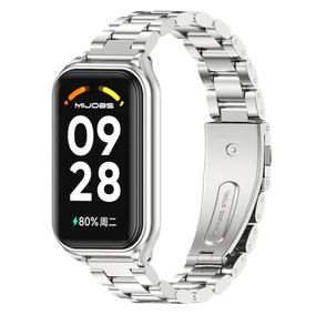 Металлический ремешок Mijobs для фитнес браслета Xiaomi Redmi Smart Band 2 - Silver