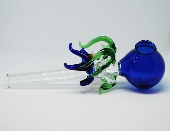 Стеклянная трубка Dragon Blue Oil | Зображення 1