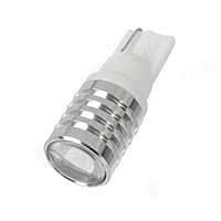 Светодиодная лампа AllLight T10  3 диода 7014 W2,1x9,5d 12V c линзой