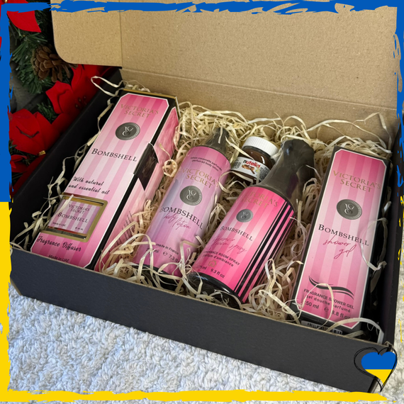 Подарунковий набір жіночий Victoria`s Secret Bombshell Collection 4в1