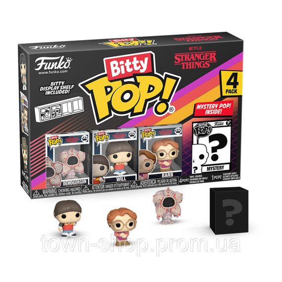 Набор игровых фигурок Демогоргон Bitty POP! 83661 серии "Очень странные дела"