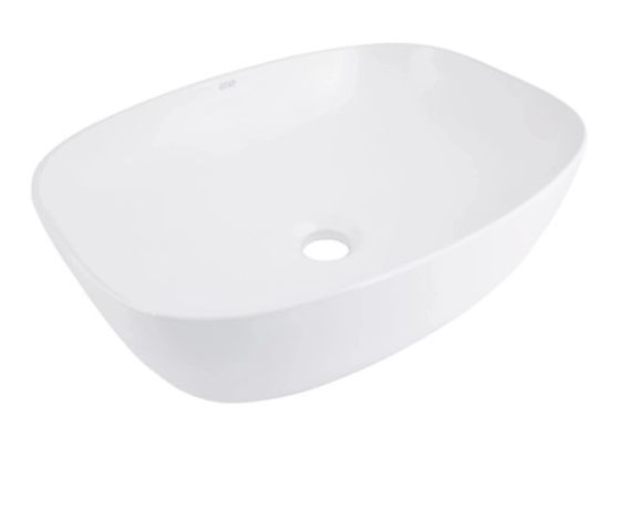 Раковина накладна Qtap Cardinal 500×380×140 White з донним клапаном QT04116302W48464