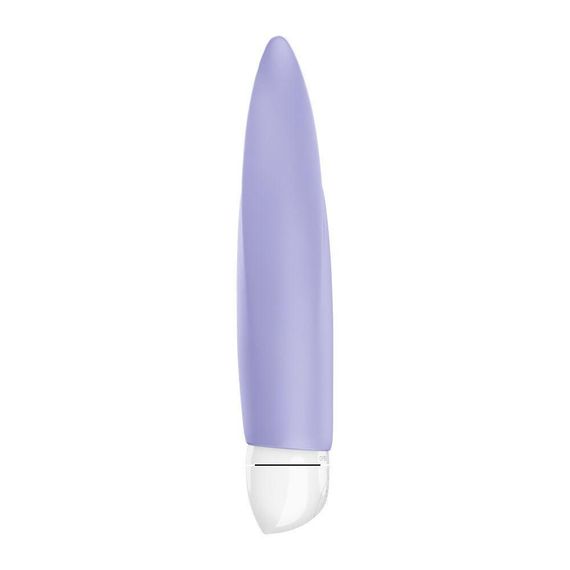 Вібратор з пелюстками Fun Factory VOLITA purple, компактний, дуже тихий, на батарейках Sex Aura | Зображення 1