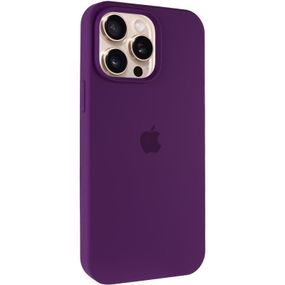 Чохол Silicone Case Full Protective (AA) для Apple iPhone 14 Pro (6.1") Фіолетовий / Amethyst