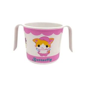 Чашка из бамбукового волокна MGZ-0150(Pink) с рисунком, 200 мл