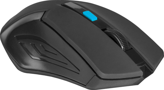 Мишка Defender Accura MM-275 Black-Blue (52275) | Зображення 2