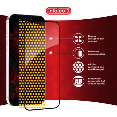 Стекло защитное Intaleo Full Glue Apple iPhone 15 (1283126575242) | Зображення 6