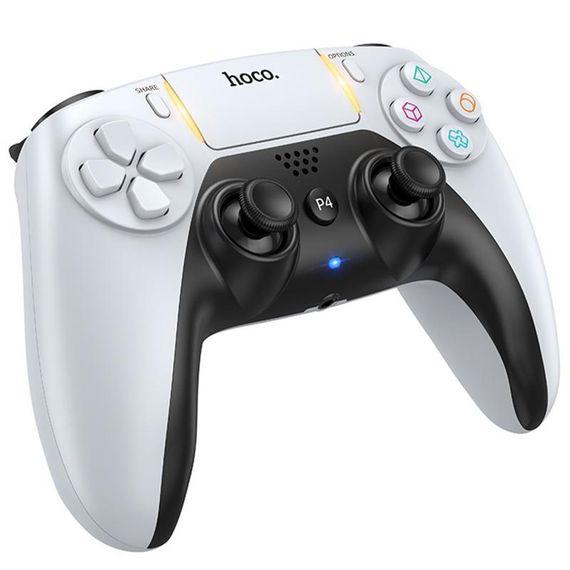 Ігровий джойстик геймпад Hoco GA1 Phoenix for PS4 White | Зображення 6