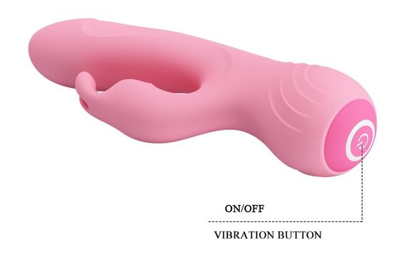 Вибромассажер с клиторальным стимулятором Pretty Love - Broderick, BI-014644-1 sexstyle | Зображення 17