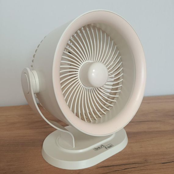 Вентилятор настільний акумуляторний Best Fan BT-003 USB 15 см компактний тихий для дому та офісу | Зображення 1