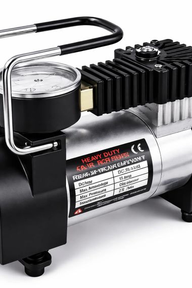 Автомобільний компресор 12V Air pump AND XL-823 для шин • Портативний насос від прикурювача для авто, позашляховика, мікроавтобуса | Зображення 2