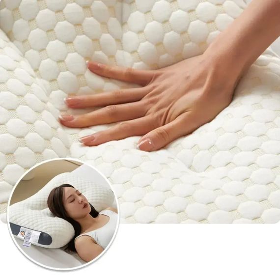 Ортопедическая подушка для сна с эффектом памяти, 48х74см | Зображення 4