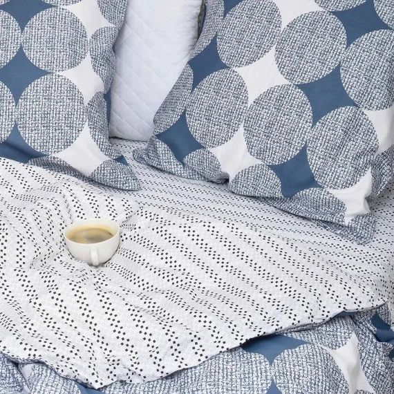 Постільна білизна полуторна Viluta Сатин Twill 522-1-5 210х143 см | Зображення 1