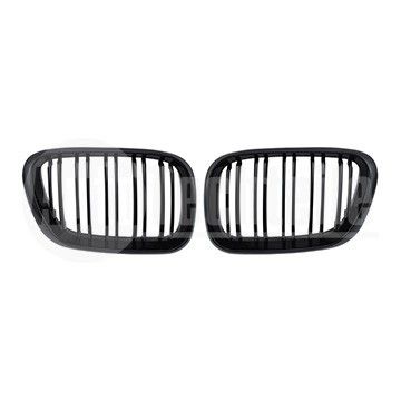Решетки радиатора компл. BMW X5 E53 00-03 (глянц. чёрн.), AutoTechteile, 706 5158, 708 5177